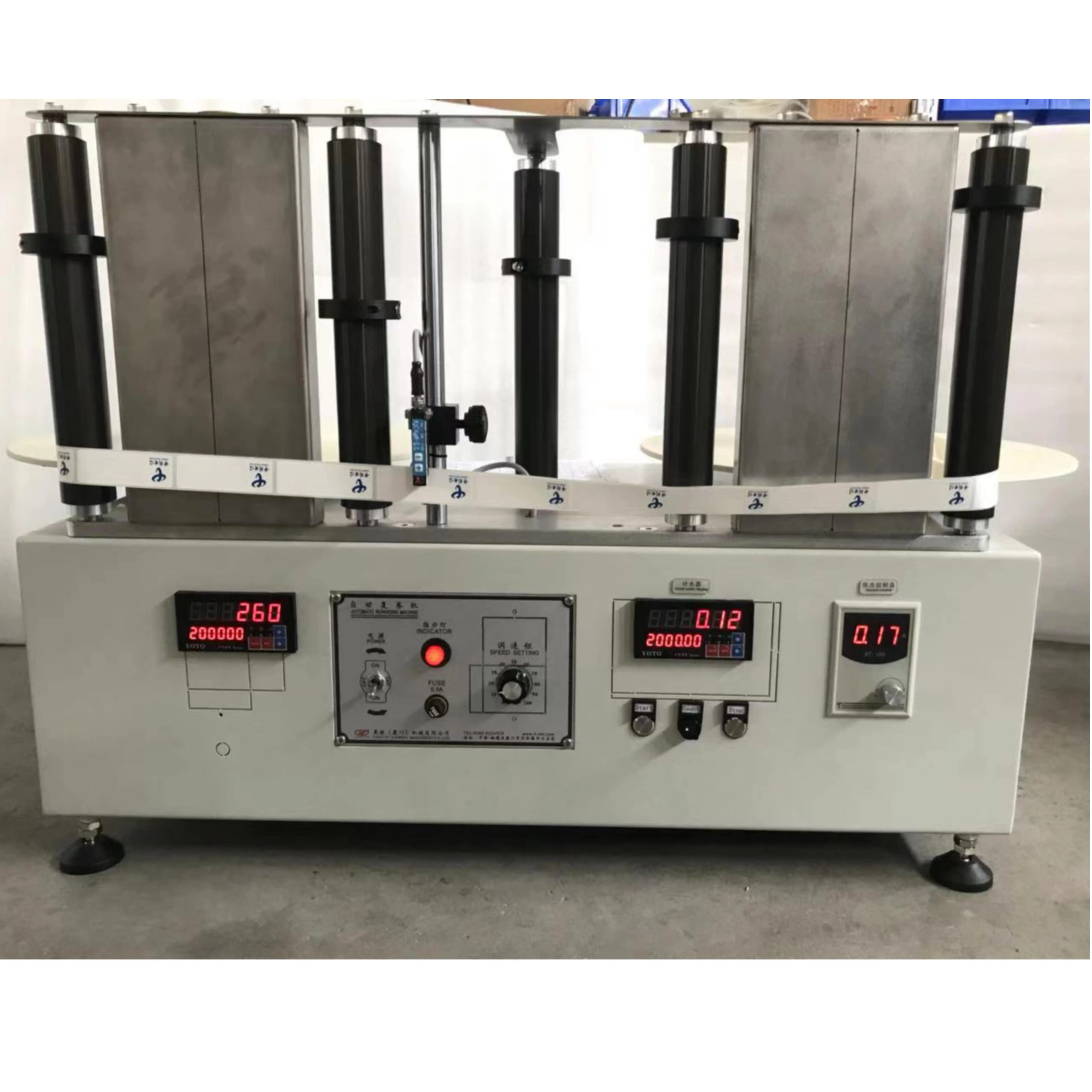 Automatic Paper Roll Rewinding Machine with Counting for Paper, PVC, PP, PEC Film, Label