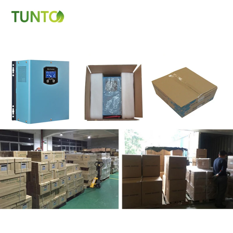 hybrid inverter build in PWM battery charger controller 24v 350w inverter  for low power loads using