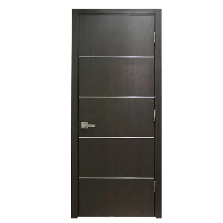 Simple Design Internal Room Flush Cheap Price Interior Doors Wholesale Bedroom Modern Wooden Door
