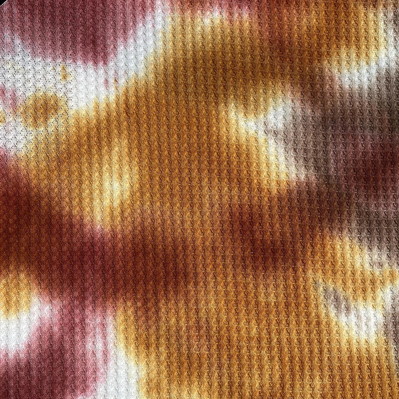 Китайский производитель поставка трикотажных изделий в рубчик вафельная трикотажная ткань цветная для