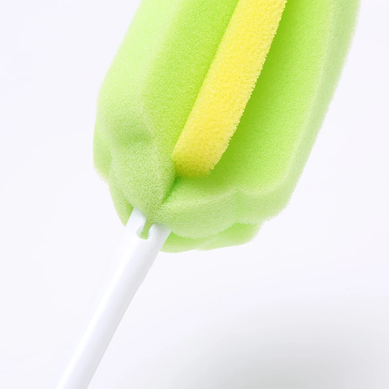 
Manufacturers sell Baby Feeding bottle brush Baby bottle sponge brushes cleaning brush 2pcs Kit 