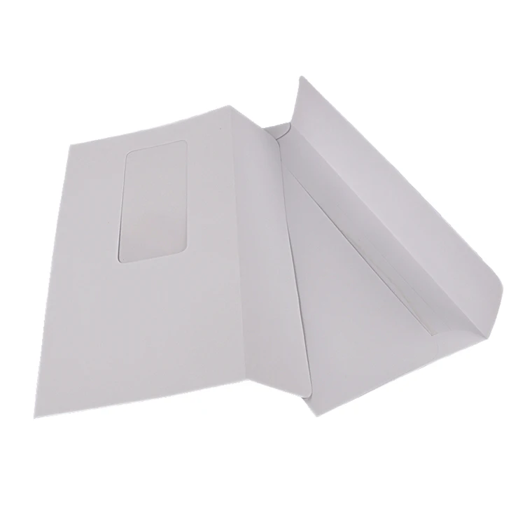 
High Quality Customize Made Paper Business Envelope With PVC Window 