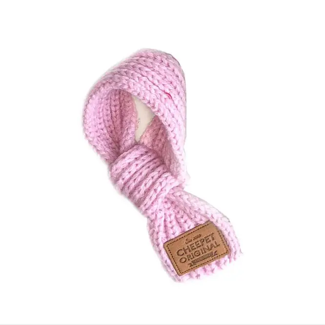 Dog Winter Dog Knitted Pet Warm Scarf for Dog