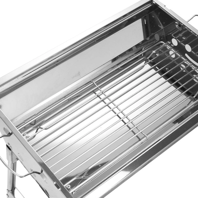 Hot sale Outdoor Stainless Steel Spit Roaster Rotisserie Charcoal Oven BBQ Gril