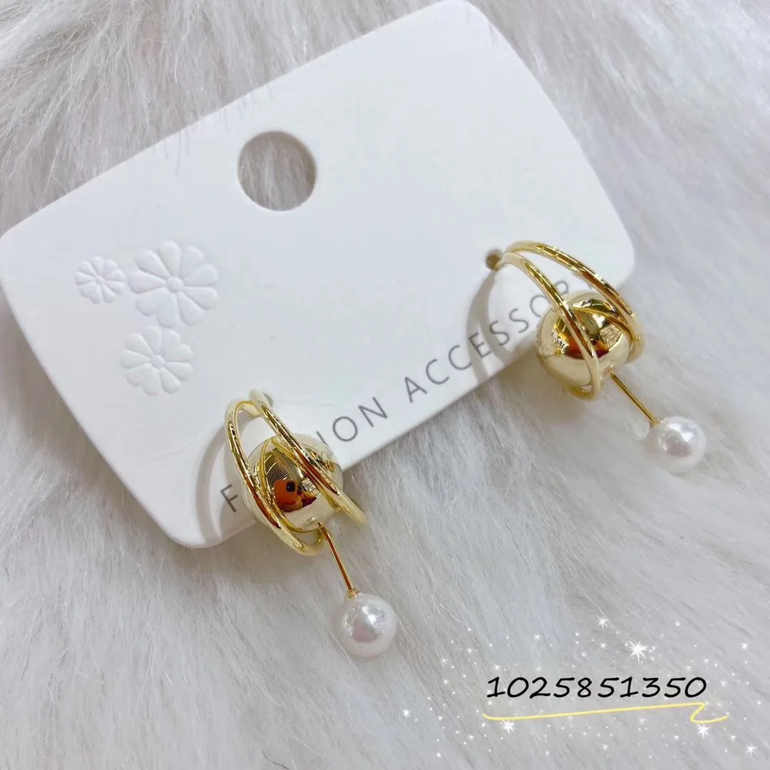 93825 Xuping Jewelry Fashion Hot Style18K Gold Plated Huggies Earring