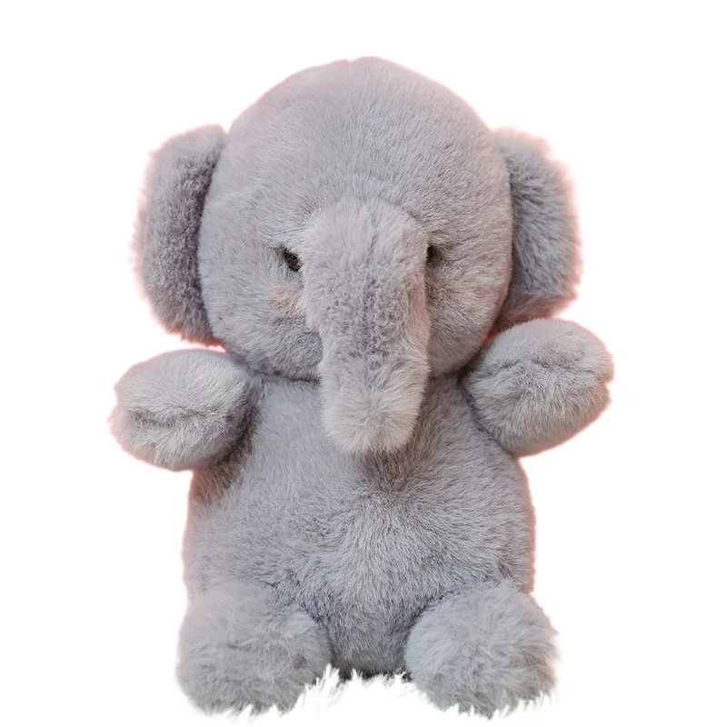 Wholesale 30cm cuddly stuffed bear rabbit tiger elephant panda  kitty and duck plush toys for claw machine dolls