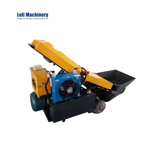 high efficiency Fine stone concrete conveying pump secondary constructional column pouring pump mortar grouting pump