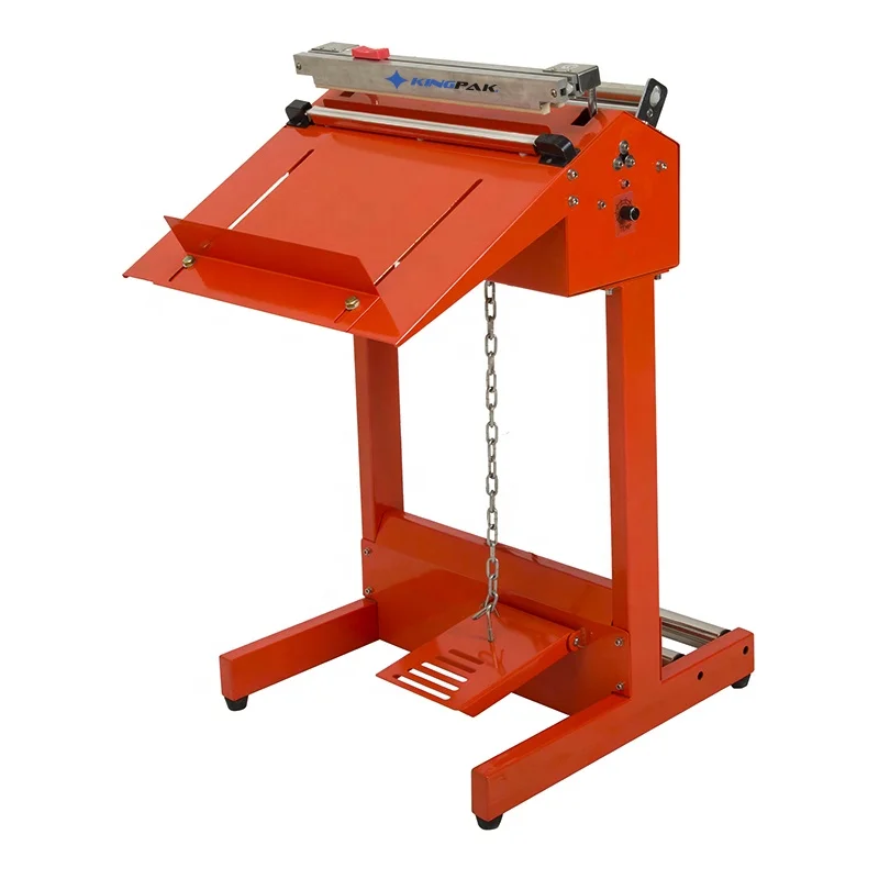 SF400C с педалью резака, пластиковый пакет, нейлоновая машина для запечатывания и резки