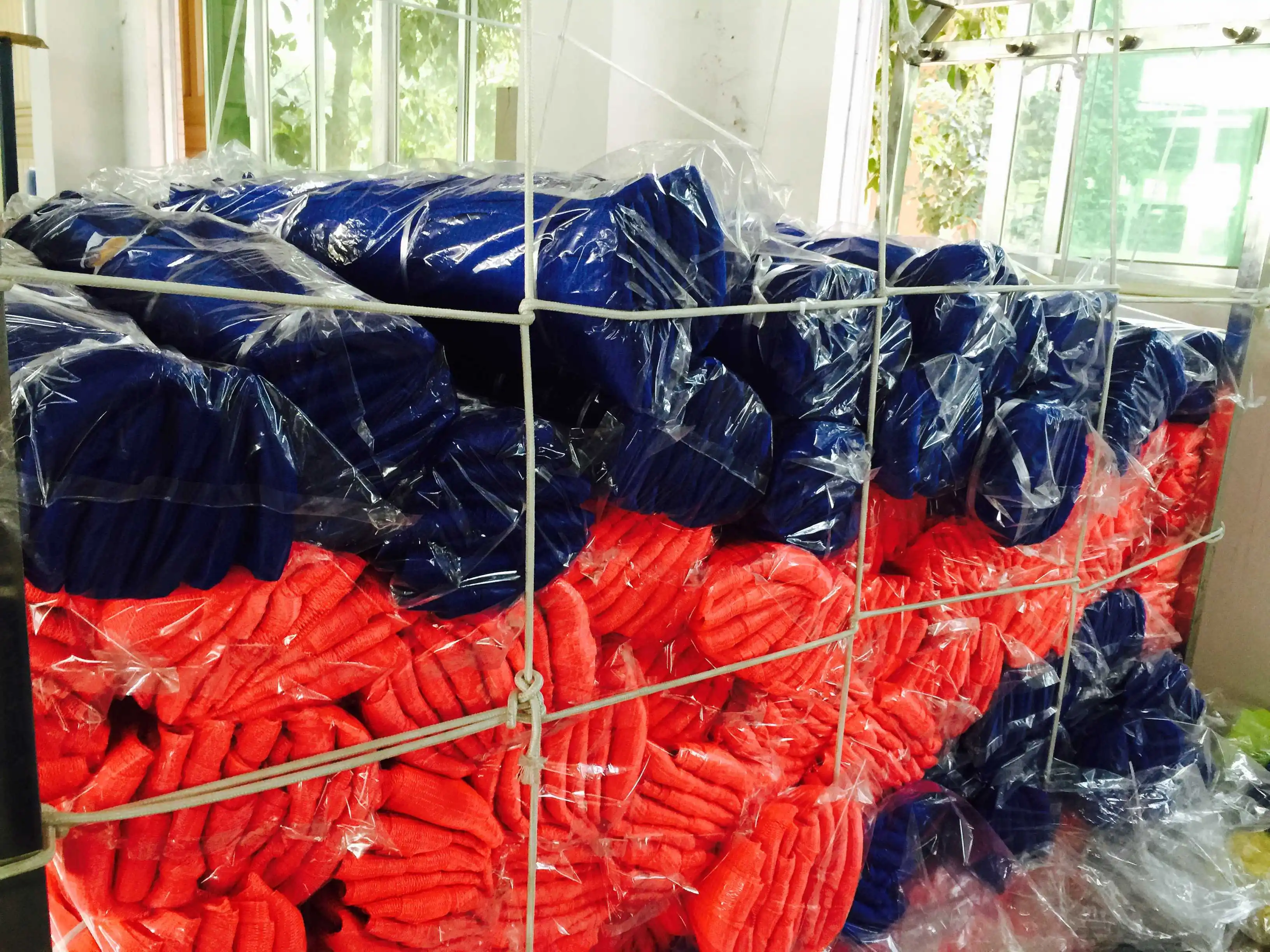 Hot selling african/Amrican bath sponge net shower fishing net factory