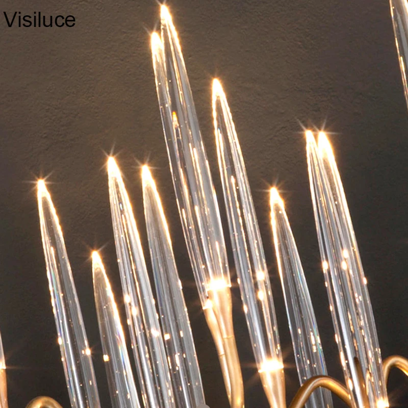Shop Hotel Decor Contemporary Design Hotel Light Fixture Candle Chandelier Light Professional Manufacturer Home LED 10 Crystal