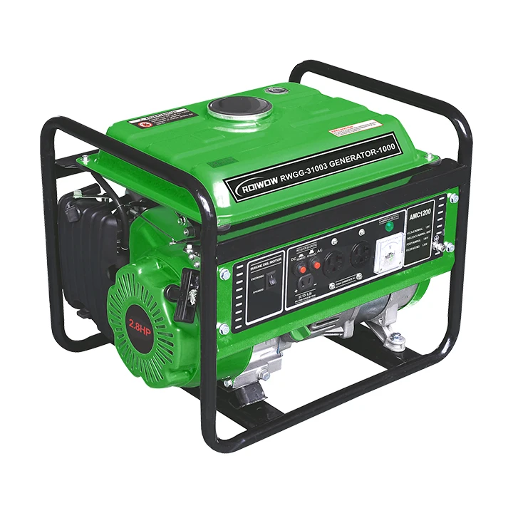 Sale 1.0KW Portable Petrol Generator Home Camping Gas Power Generators Set Recoil Start Small Generators Gasoline 4-stroke OHV