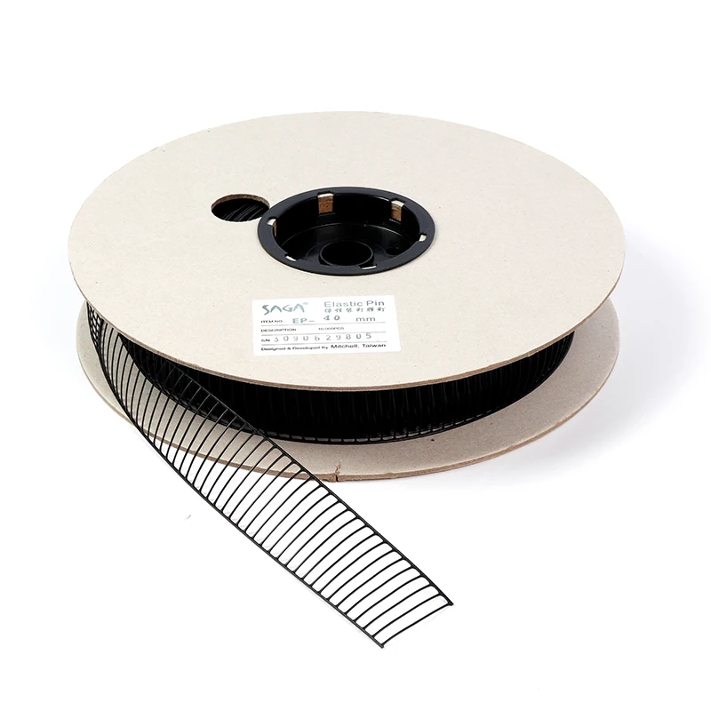 Elastic staple pin