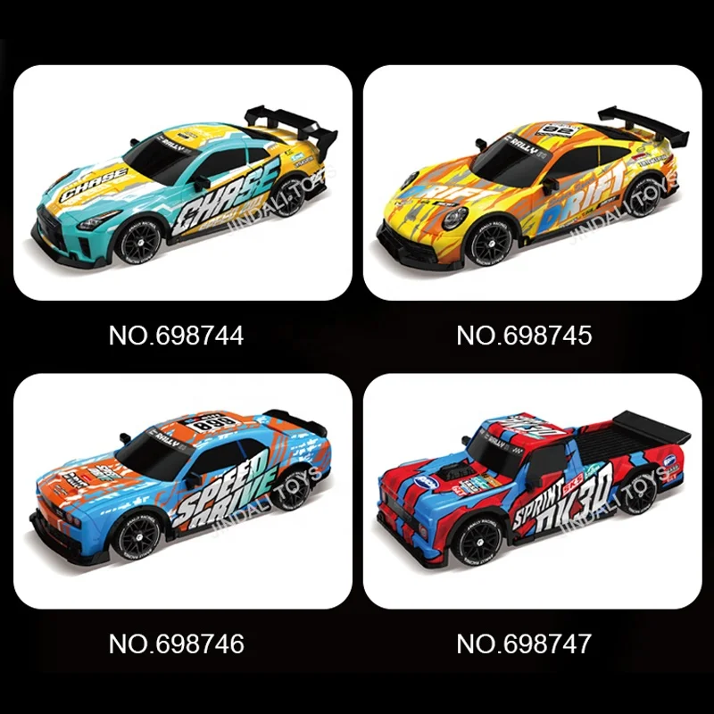 Remote Control Car 4x4 All-Road Car 1:16 Hobby Drifting RC Car With Lights for Boys