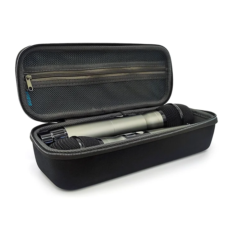 Wireless Microphone Case, Hard shell EVA case, Protective, Shockproof,custom logo design