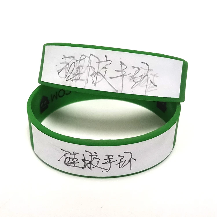 Рукописный ввод браслеты гравировка персональный логотип wristband Силикона записи личной информации резиновые повязки на руку
