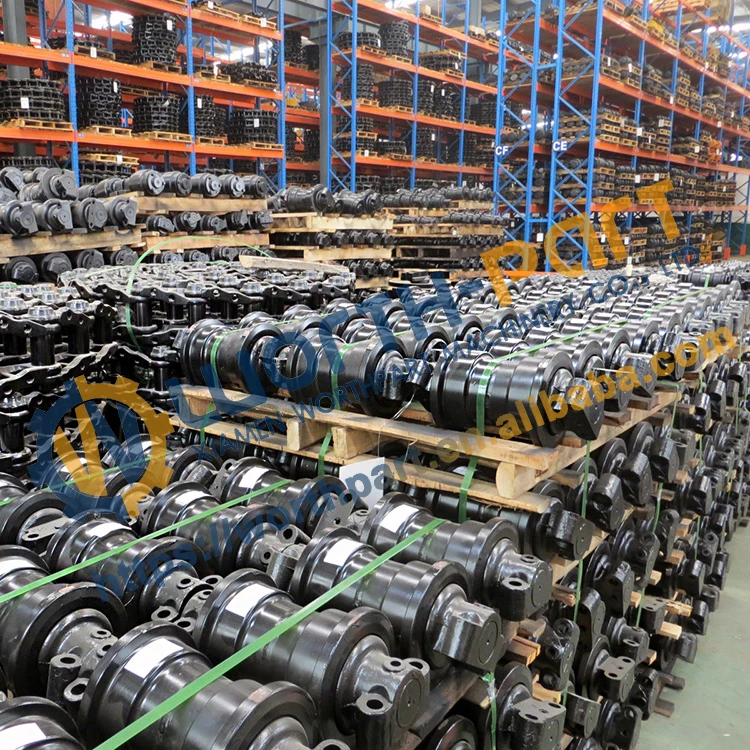 Экскаваторный несущий ролик Pc300 Pc200 Pc220 Pc400 хорошего качества направляющий нижний верхний