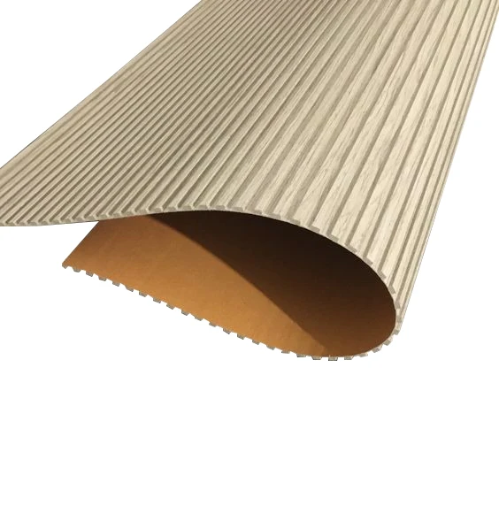 3D  Flexible  Fluted Mdf Wave Wall Panel Building Materials Carved Decorative Mdf Panels Decoration