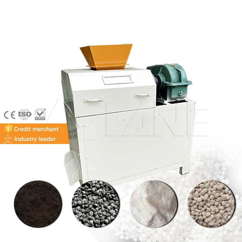 LANE 1-3T/H Fertilizer Granule Press Biohumus Fertilizer Granulator Vermicompost Fertilizer Making Machine