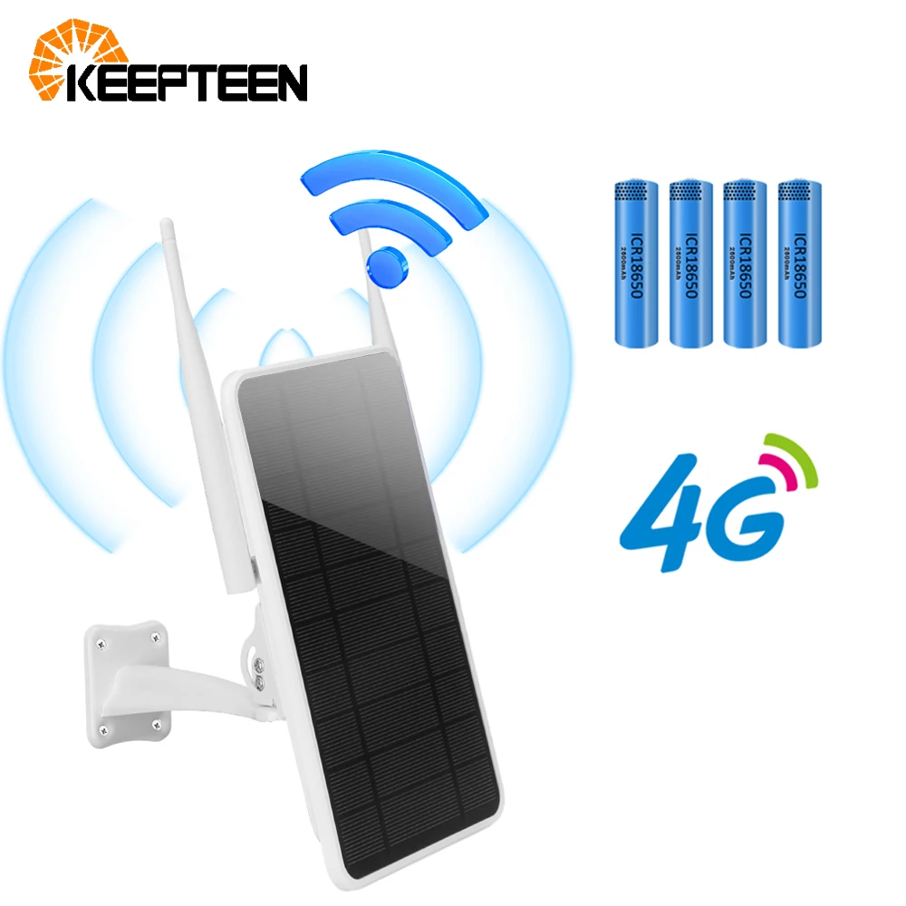 KEEPTEEN IP66 Открытый водонепроницаемый Солнечный Wi-Fi маршрутизатор 3 дня в режиме ожидания 3G 4G Солнечный маршрутизатор SIM-карта Lte беспроводной Wi-Fi с батареей