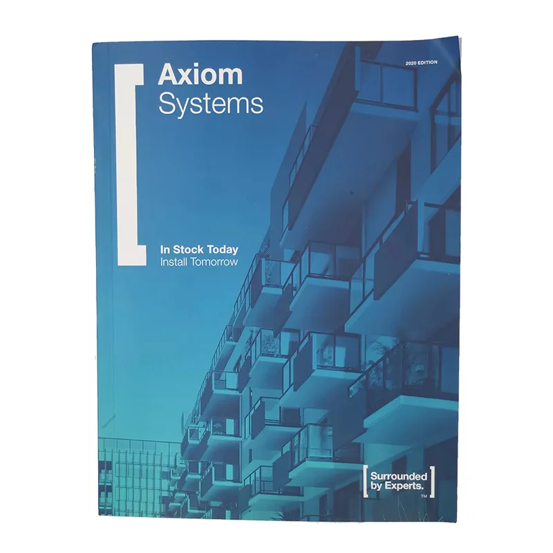 China Manufacturer Customized High Quality Perfect Binding Brochure Customized Printing Hardcover Book Product Printing Service