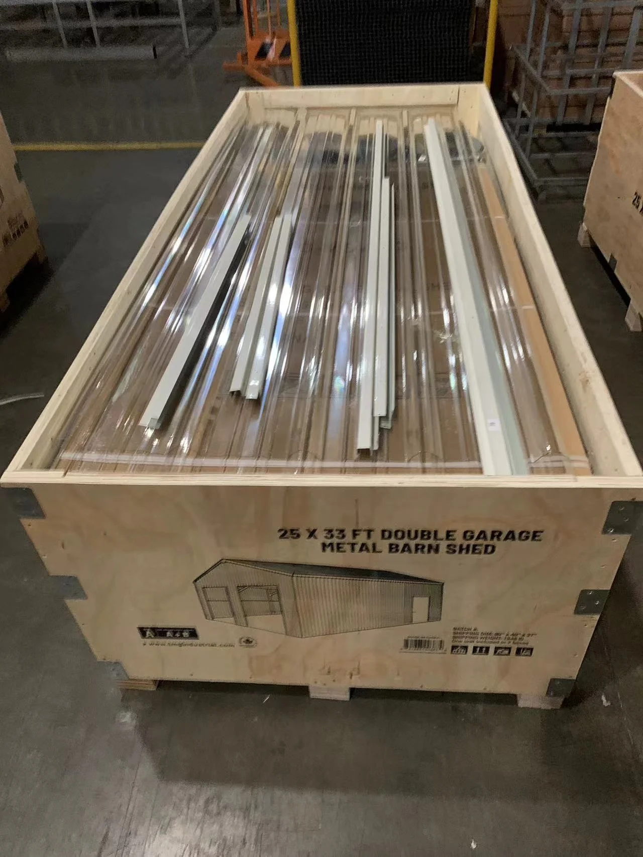 CG2841A-H305 Customized Steel Structure Building Warehouse Metal Building Kit Prefab Car Garage