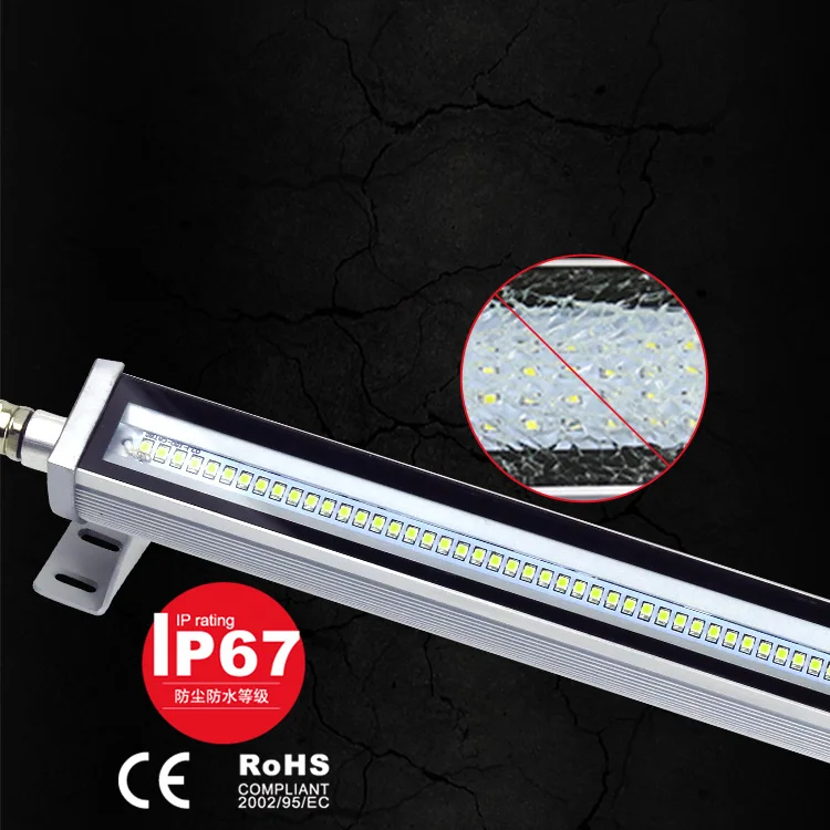 IP67 15 Вт длинный инструмент для полос, рабочие отрасли, машинный инструмент, светильники, лампа с ЧПУ, водонепроницаемый светодиодный станок