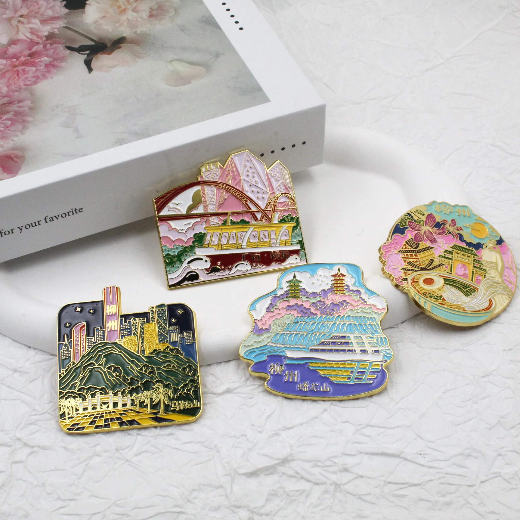 Custom Promotional 3d Fridge Magnet Customized Country City Refrigerator Magnet Tourist Souvenir