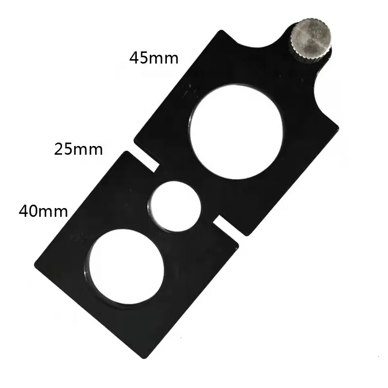Folding drill guide tool tile opening positioning metal folding ruler aluminum alloy six fold ruler