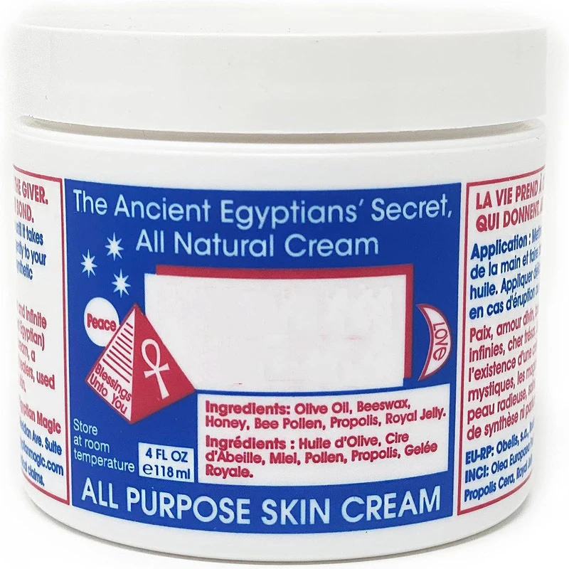 118ML 100% Natural Ingredients Natural Healing for Skin Hair Egyp Tian Magic All Purpose Skin Cream