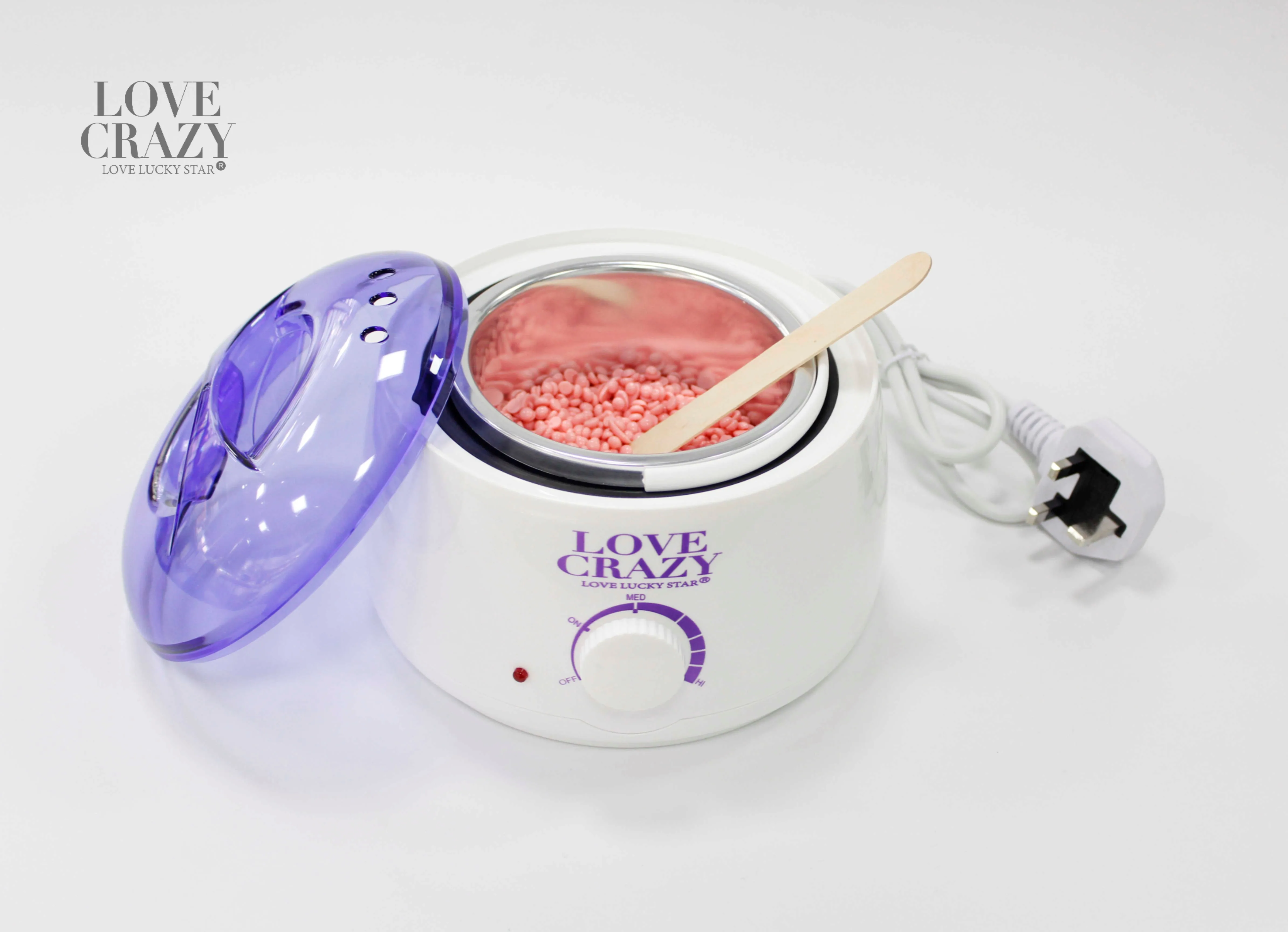 Горшок для воска Love crazy AX-100 с логотипом заказчика горшок плавления 500 мл 100 Вт восковой нагреватель удаления