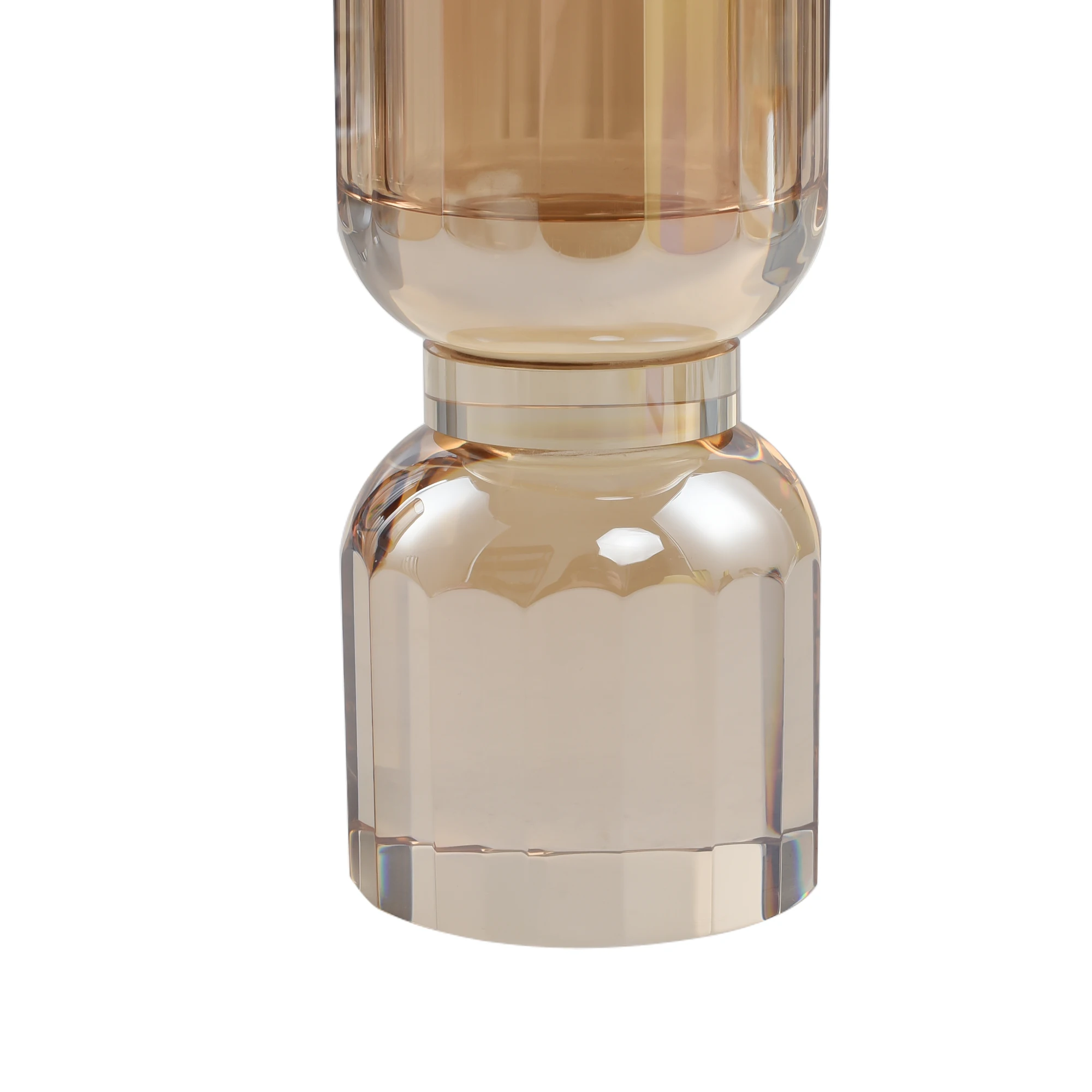 Centerpiece Crystal Decorative Colored Clear Crystal Flower Vase/Crystal Vases for Home Decoration