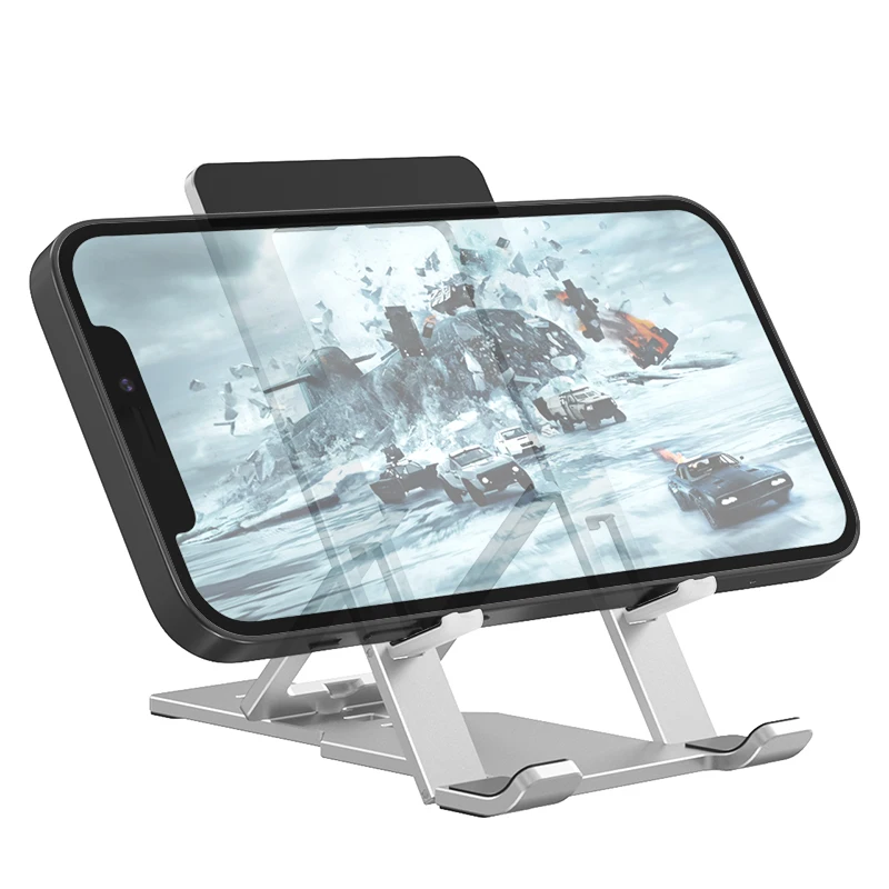 Adjustable Aluminum Vertical Ergonomic Mobile Phone Stand