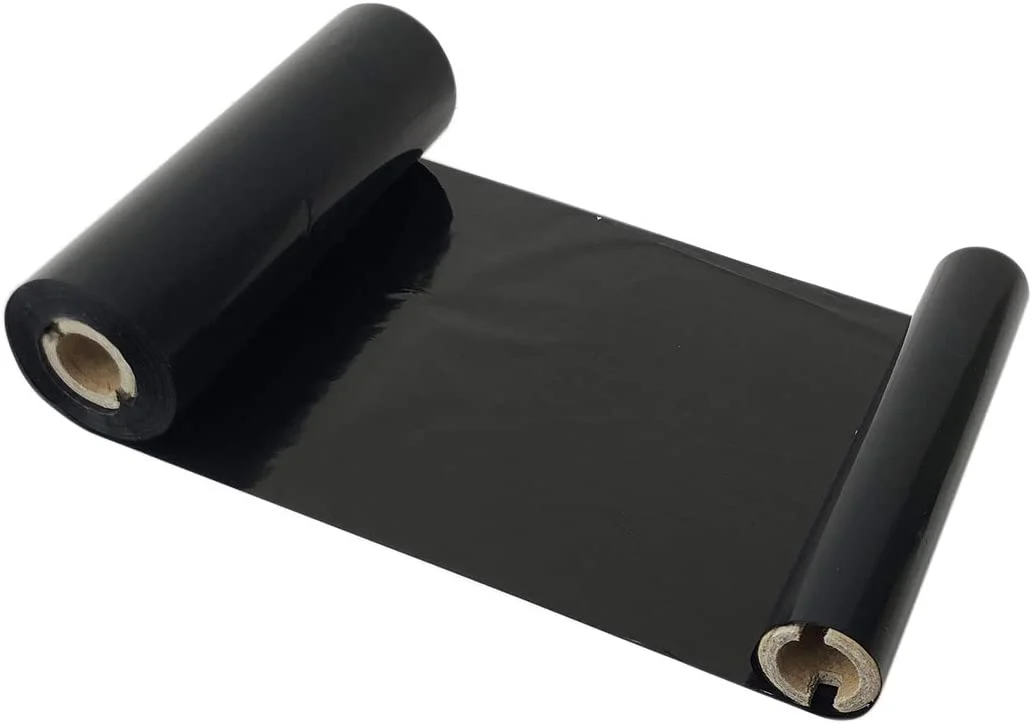 Factory price thermal transfer ribbon 105x74  110 x 74 black resin ribbon for tto ttr printer