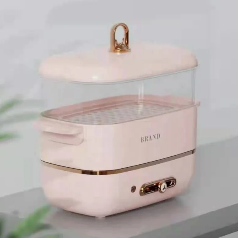 Kitchen Appliances Good Quality Mini Camping Portable Electric Barbecue Grill 3 in 1  Multifunction cooking pot