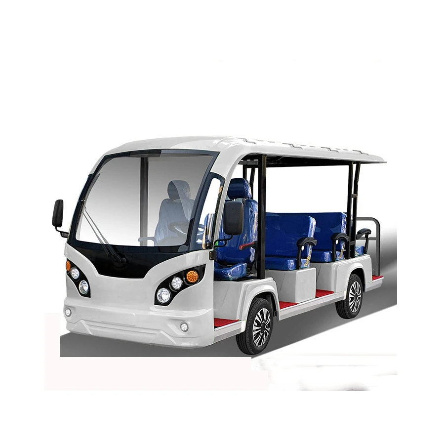 New Style Lower Price Four Wheels Four Seats Shuttle Bus Sightseeing Car With Smart Display