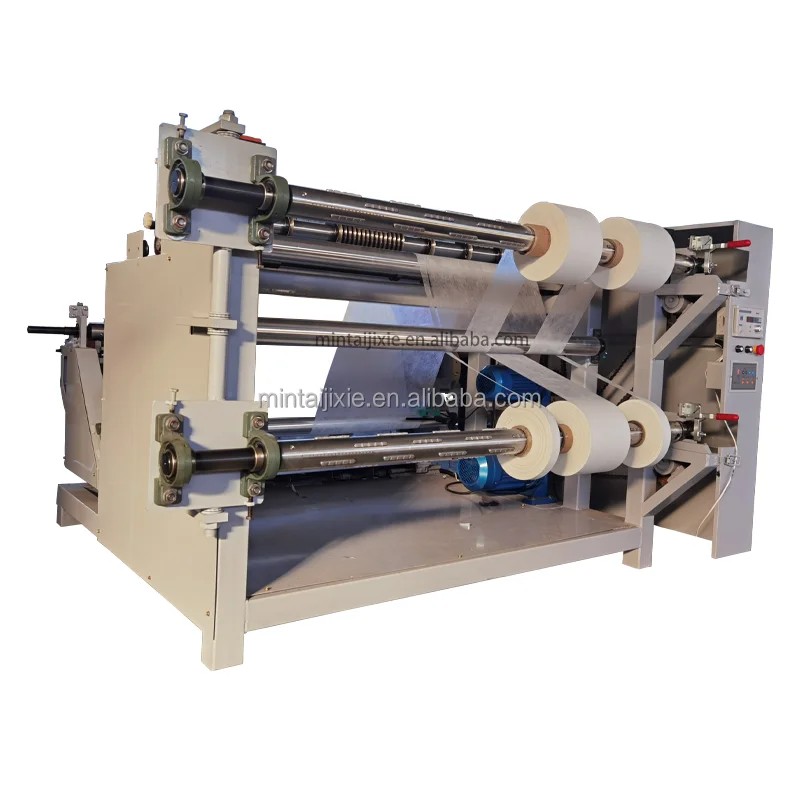 Roll slitting tape slitter rewinder machine slitter and cutting nonwoven machine slitting rewinder machine