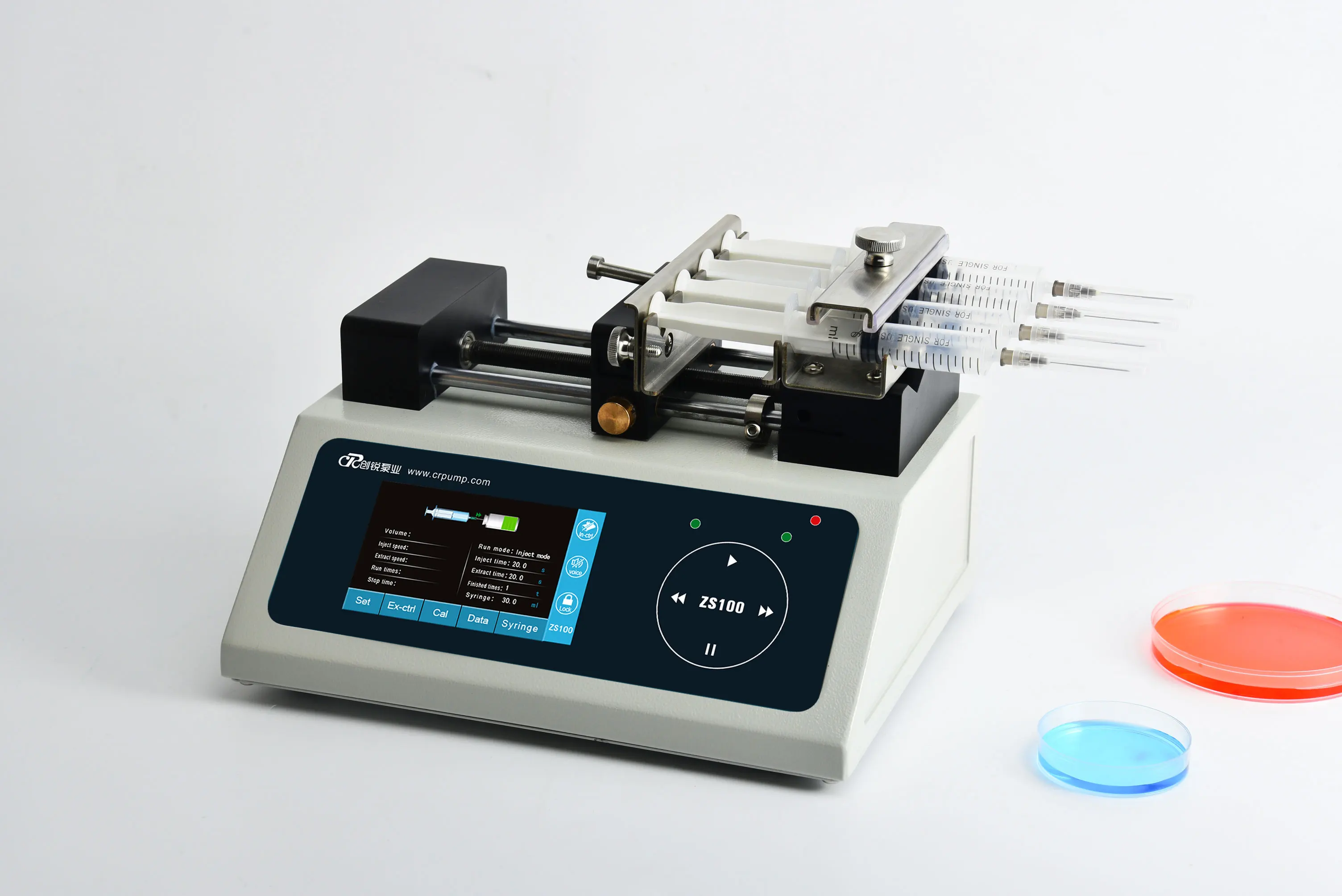  High Precision Touch Screen Laboratory Syringe