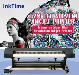 IT-E1802 1.8m dx5 Double print head 4color CMYK eco solvent continous inkjet printer