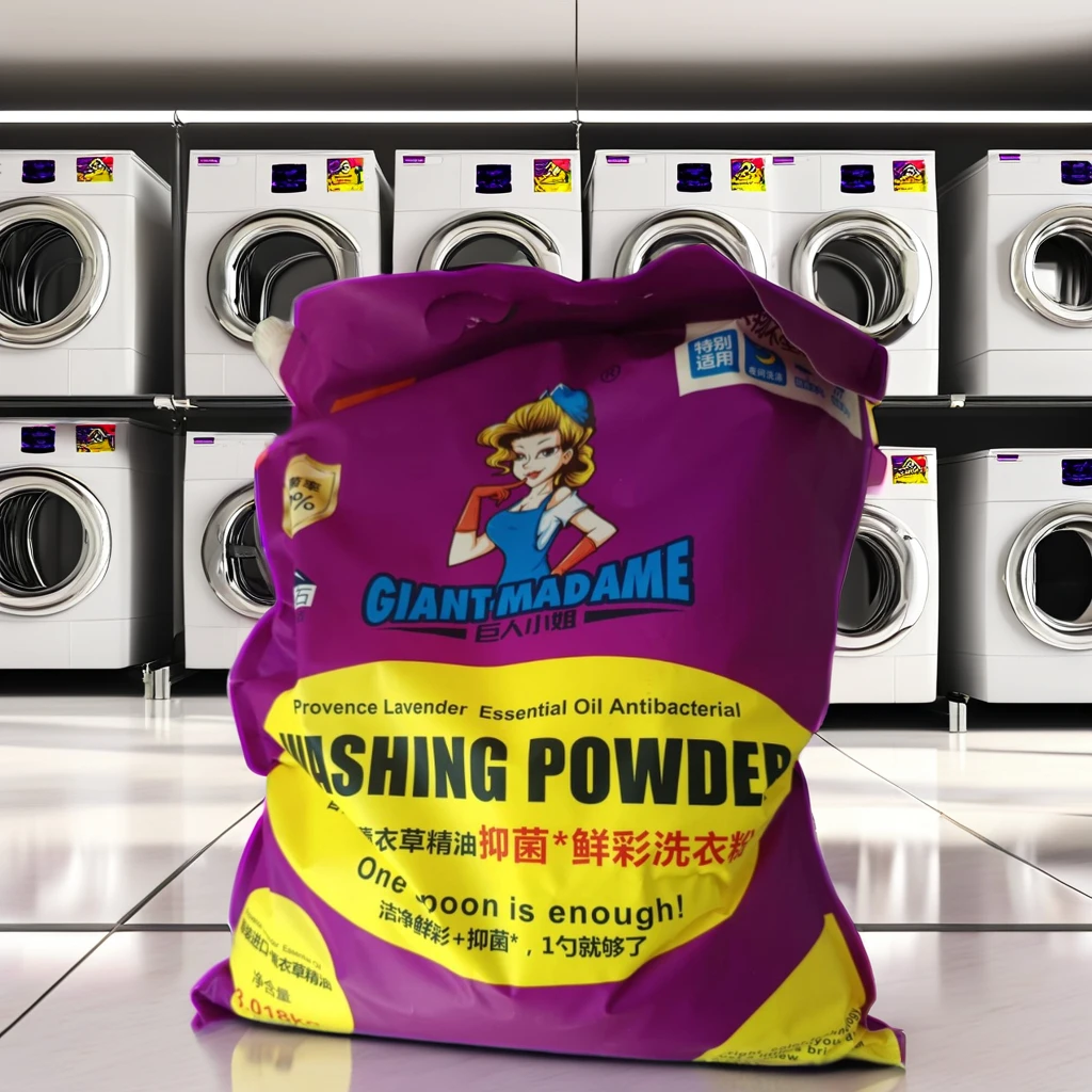 Factory High Foaming Powdered Laundry Fast Cleaning Detergent Powder For White Cloth Washing Powder Cleaner Soap