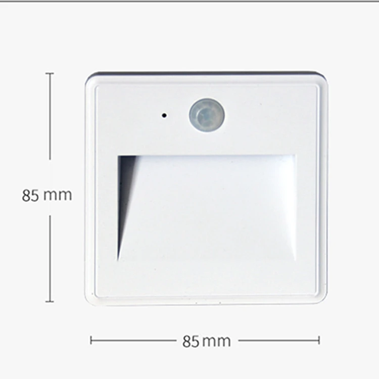 
Humen Motion Sensor LED Wall Light LED Footlight Step Stair Path Lights 
