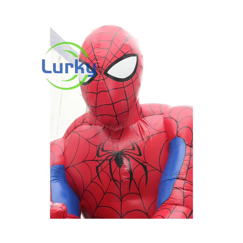 Commercial Grade Theme Spider Man Inflatables Toys Accessories, Inflatable Doll That Advertising Brand Promotion