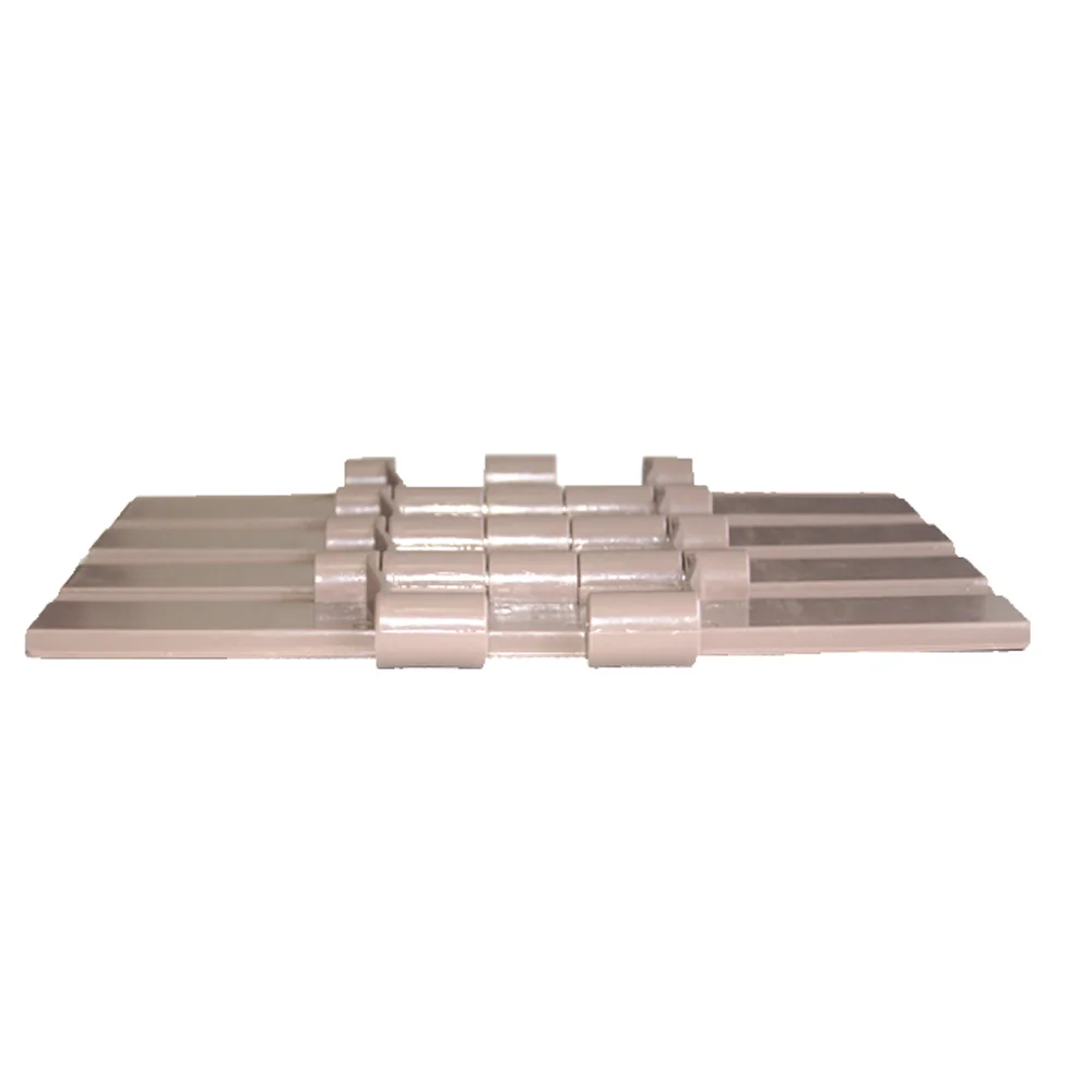Hot-selling Stainless Steel Pin Mat Double Hinge Plastic Conveyor Flat Top Chain For Food Beverage Industry