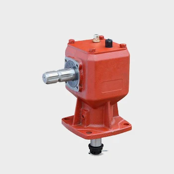 Gearbox for rotary mowers