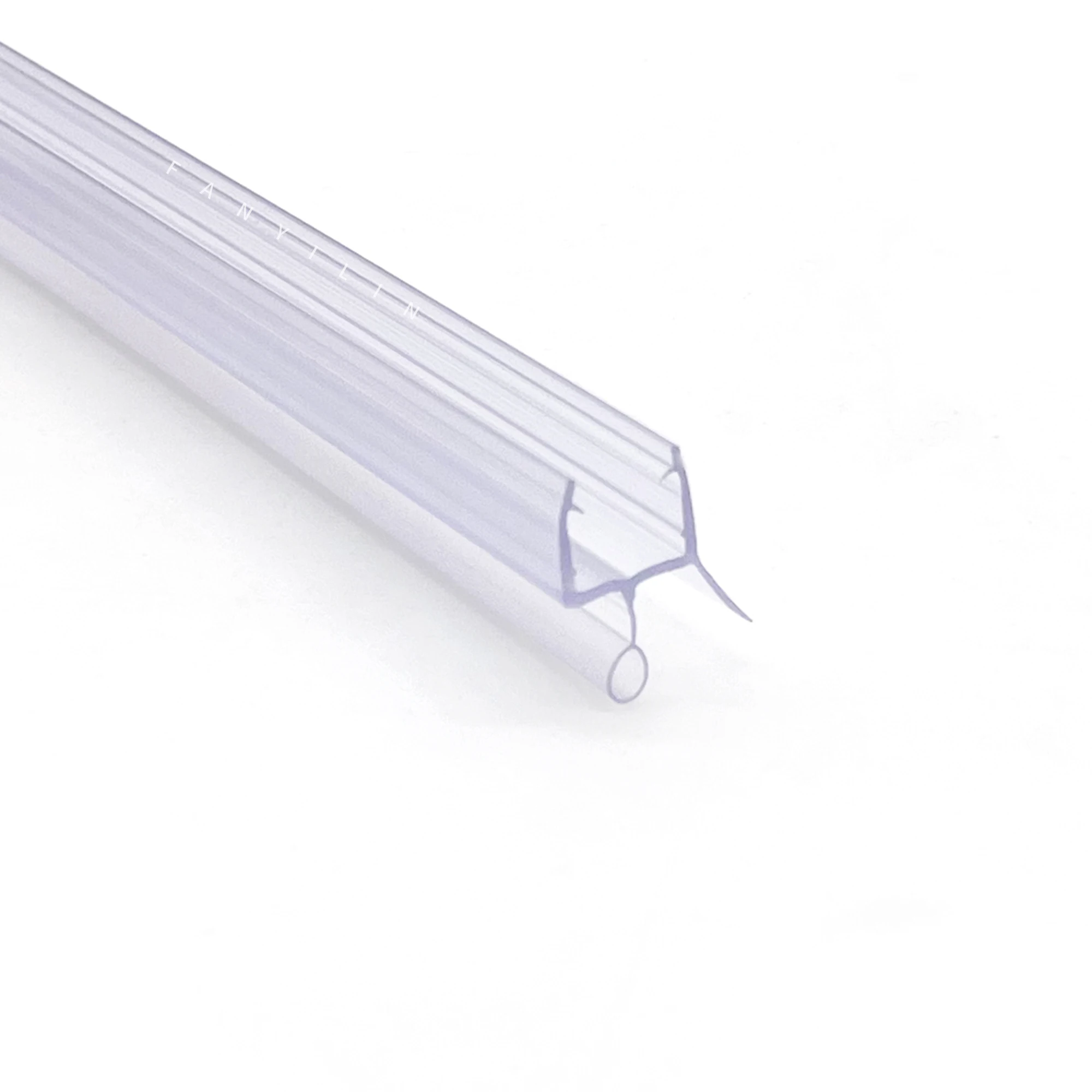 Bathroom glass sliding door Seal Plastic PVC Strip door bottom seal strip Waterproof Glass Door Sealing Strip for shower cabin