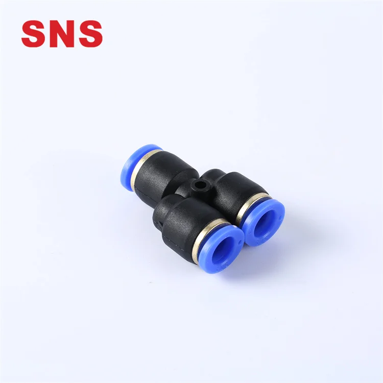 Sns Spy 3 Three Way Male External Thread Air Fittings Pneumatic For Hose
