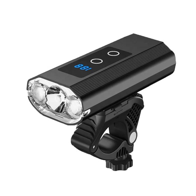 2024 New USB 1000 lumen USB Rechargeable Bicycle Lamp  with Adjustable Mounting Night Riding USB Charging Battery Powered