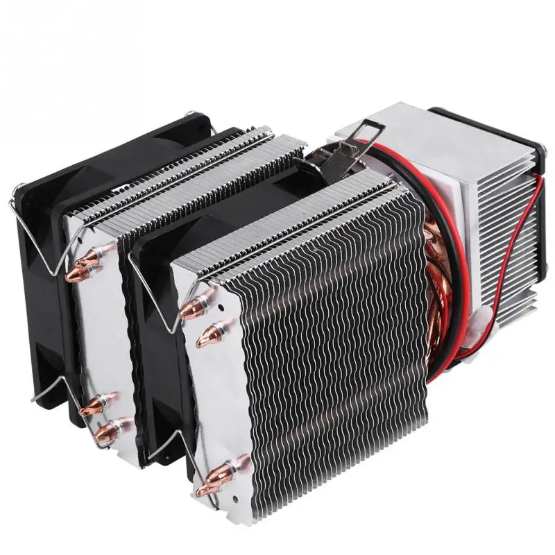 120W Semiconductor Mini Air Conditioner Peltier Thermoelectric Cooler 12v Air Cooling Unit
