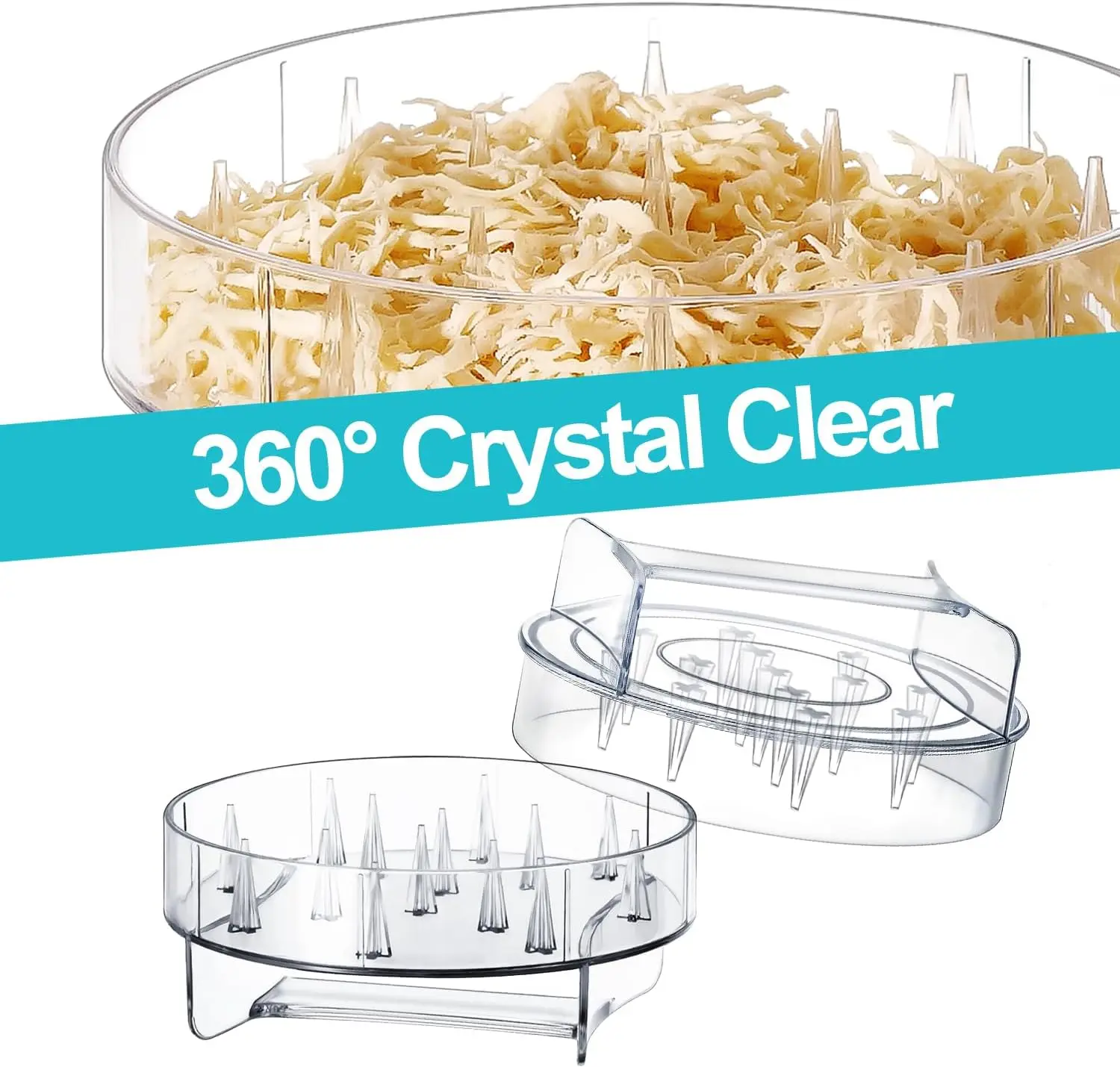 New Arrivals Transparent Chicken Meat Shredder  tool  Twist suitable for grinding beef pulling pork and chicken mincing  mince
