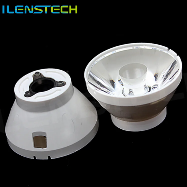 ilenstech no yellow light led lens / uniform light led lens 3 degree optics