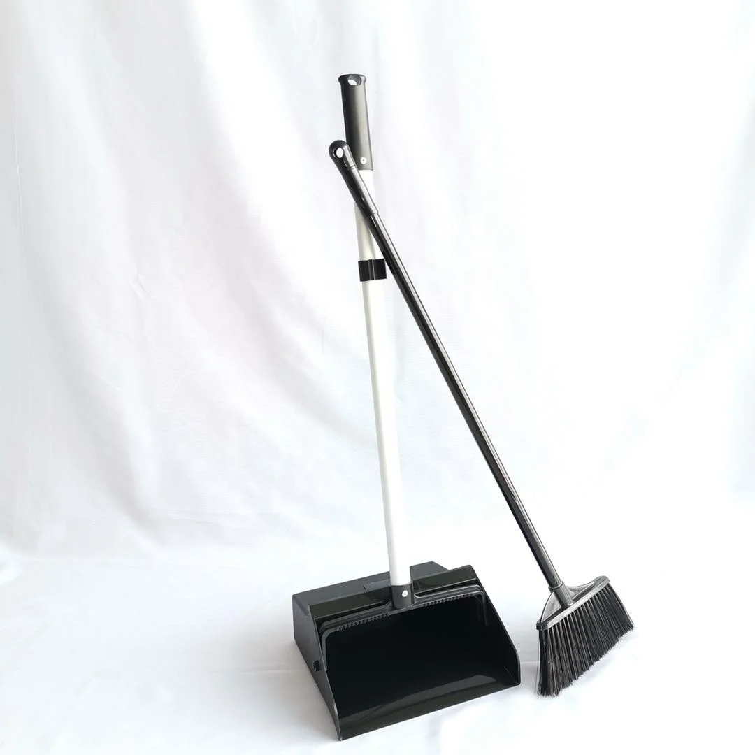 
Hot selling large capacity Household Long Handle Sweeping Dustpan and Broom Set 